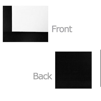 MOIZ Wall Autolock Pull Down Projector Screen, 7 Ft. - Width x 4 Ft. - Height, 92" Dia., 16:9 Format, Supports Full HD 1080P, UHD-3D-4K Technology(White)