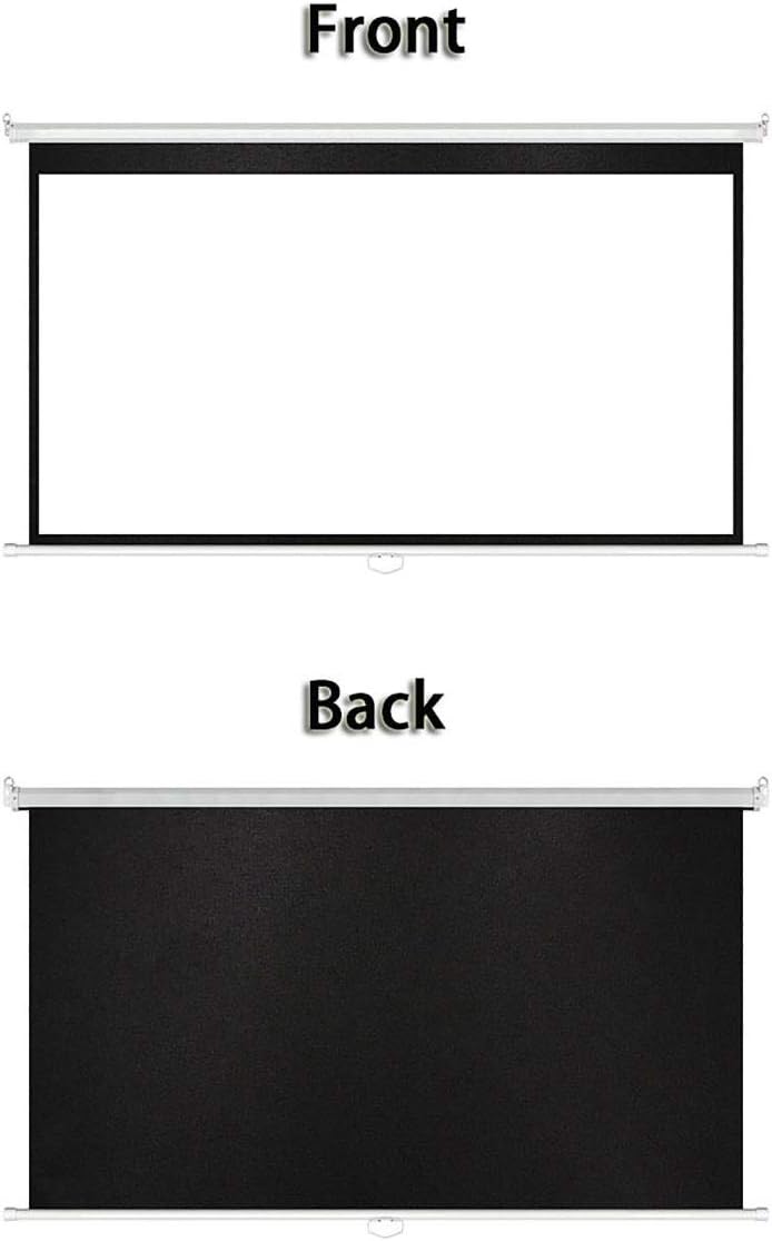 MOIZ Home Theatre Motorised Projector Screen, 84 Inches Diagonal, 4:3 Aspect Ratio, 6 Ft. x 4 Ft, Supports 1080P, Ultra HD-3D-4K Ready Technology, Cordless Remote 6FT X 4FT - 84INCHES